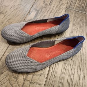 Rothys flats, Birdseye Gray, Size 9